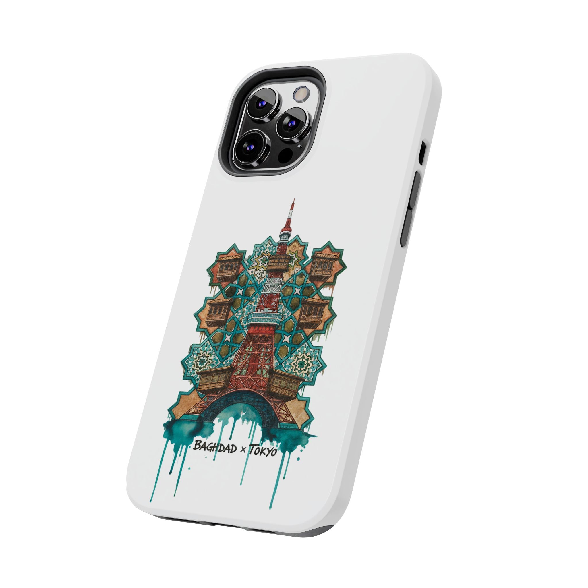 Tough Phone Case — Baghdad x Tokyo Fusion Artwork