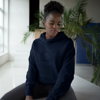 Kuwait City Architectural Hoodie — Minimalist Middle East Travel Sweatshirt
