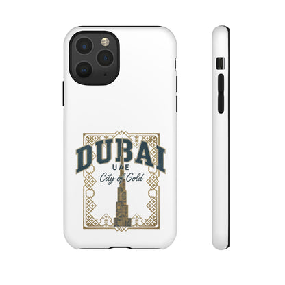 Dubai City of Gold Tough Phone Case — Protective Travel Phone Cover
