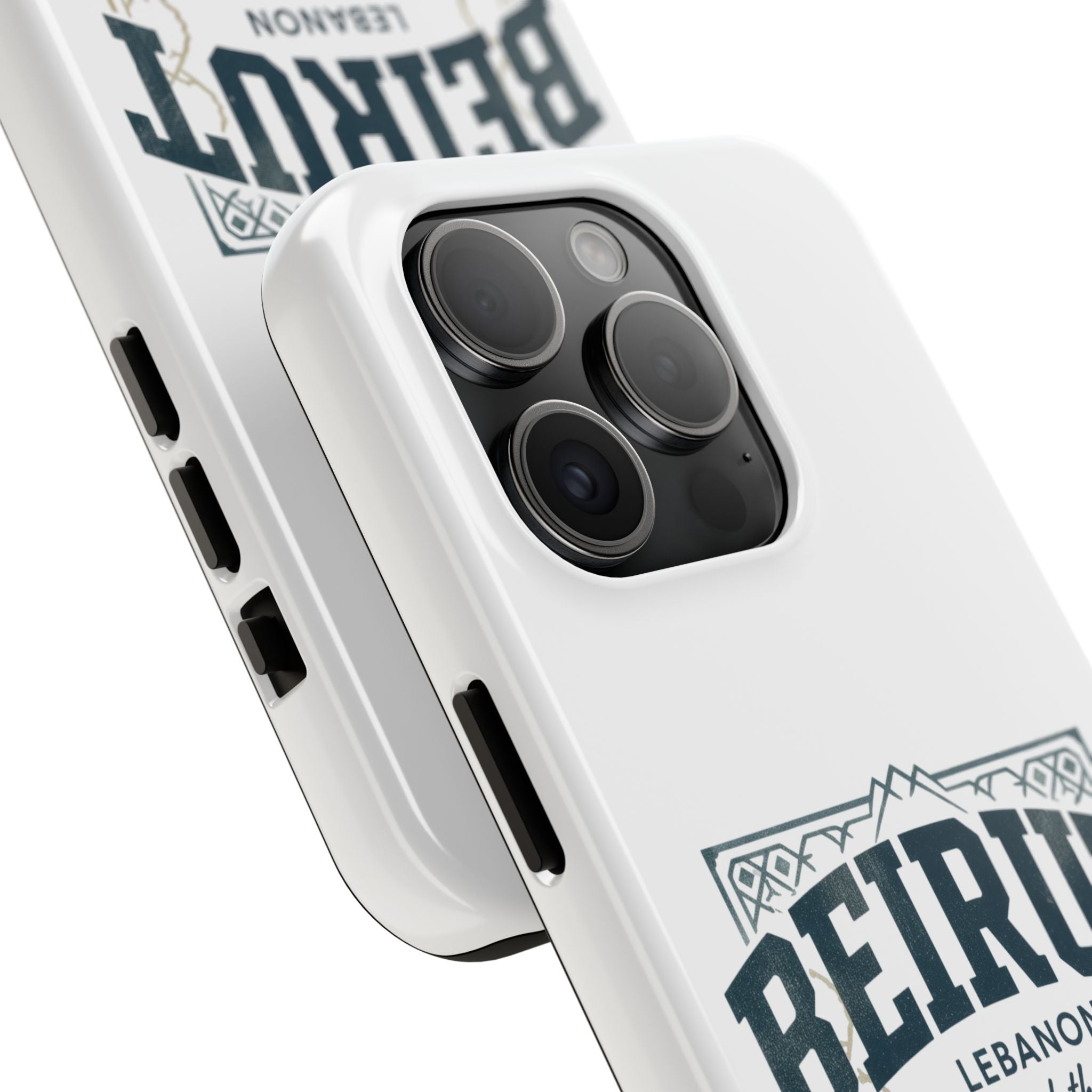 Beirut Lebanon Tough Phone Case — 'Pearl of the East' Vintage Door Design