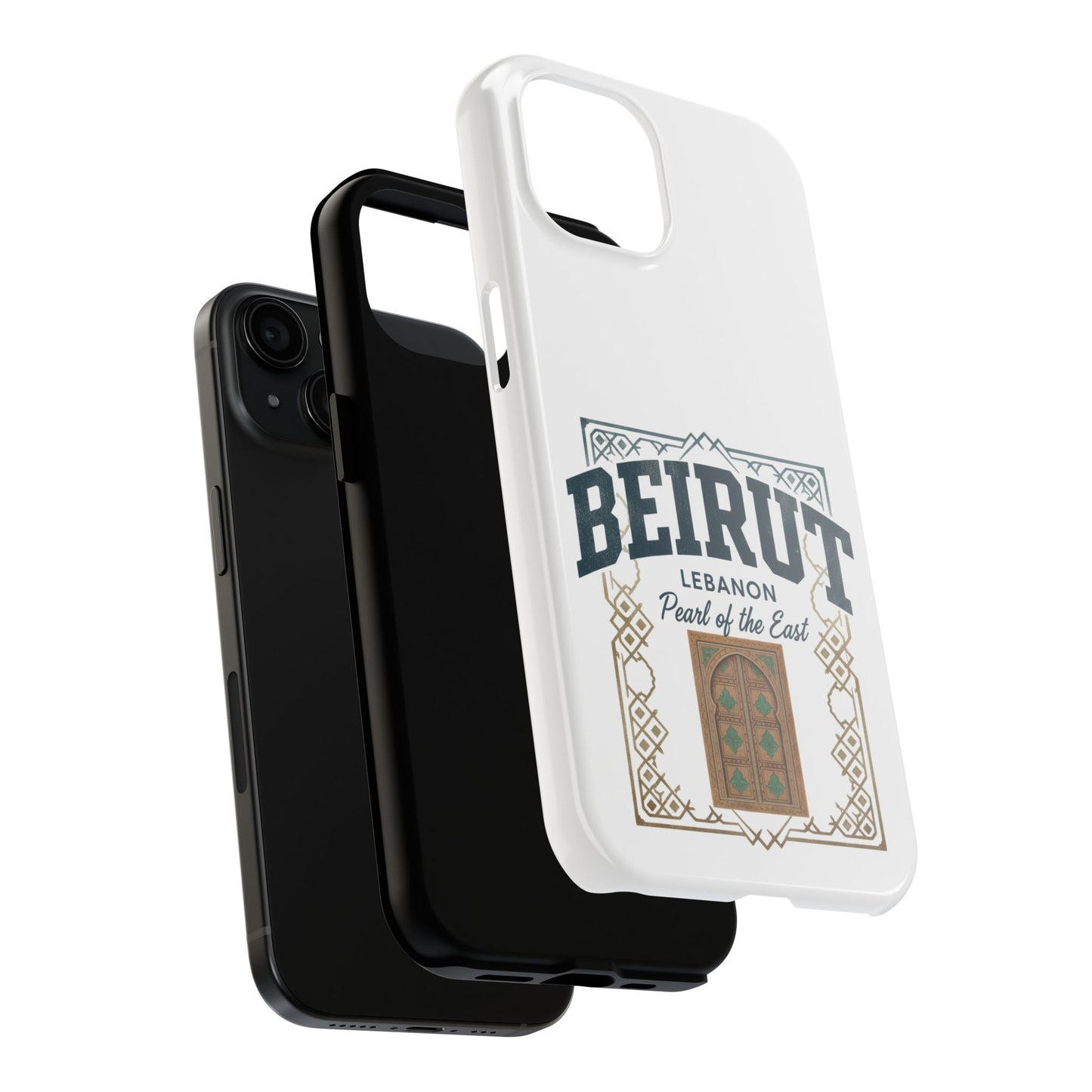 Beirut Lebanon Tough Phone Case — 'Pearl of the East' Vintage Door Design