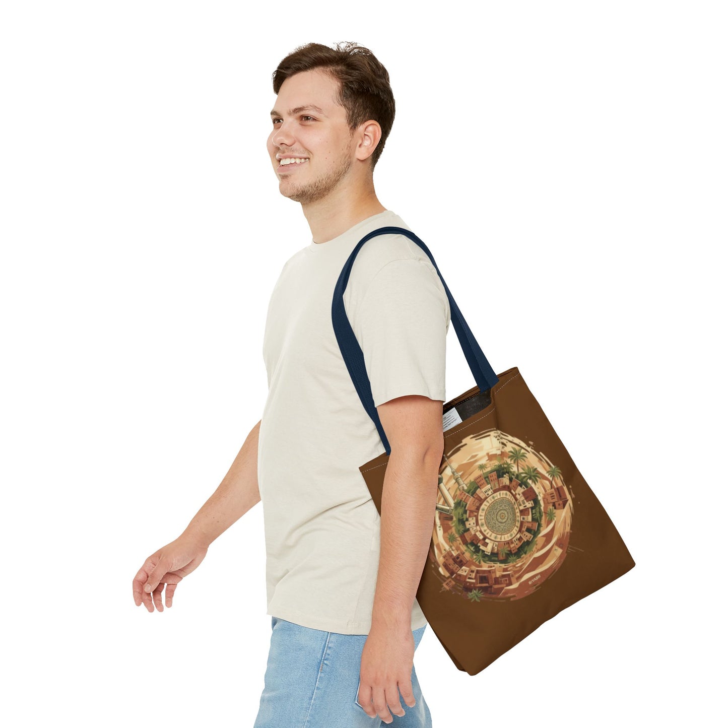 Desert Oasis Circular Art Tote