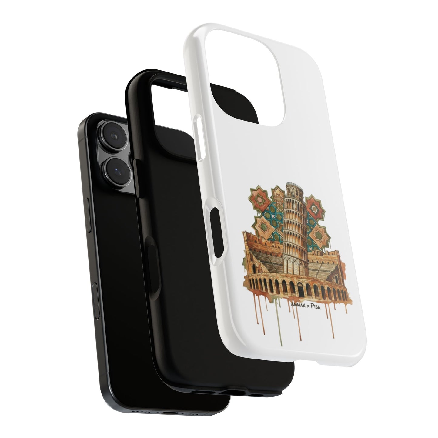 Leaning Tower Tough Phone Case — Vintage Pisa Travel Design