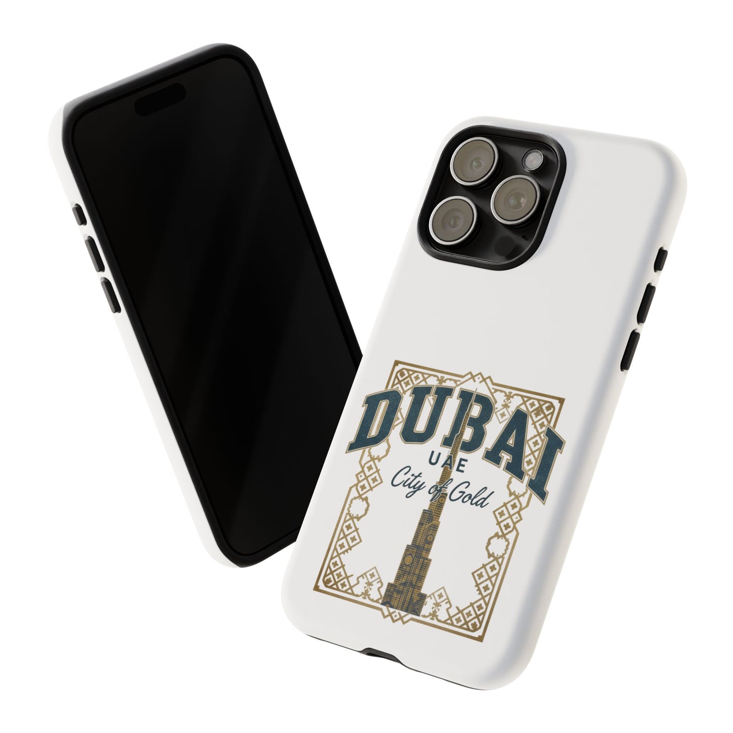 Dubai City of Gold Tough Phone Case — Protective Travel Phone Cover