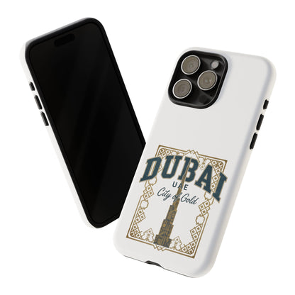 Dubai City of Gold Tough Phone Case — Protective Travel Phone Cover