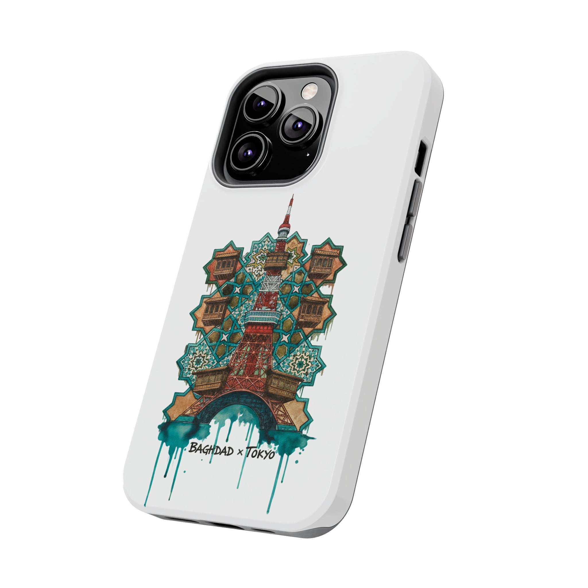 Tough Phone Case — Baghdad x Tokyo Fusion Artwork