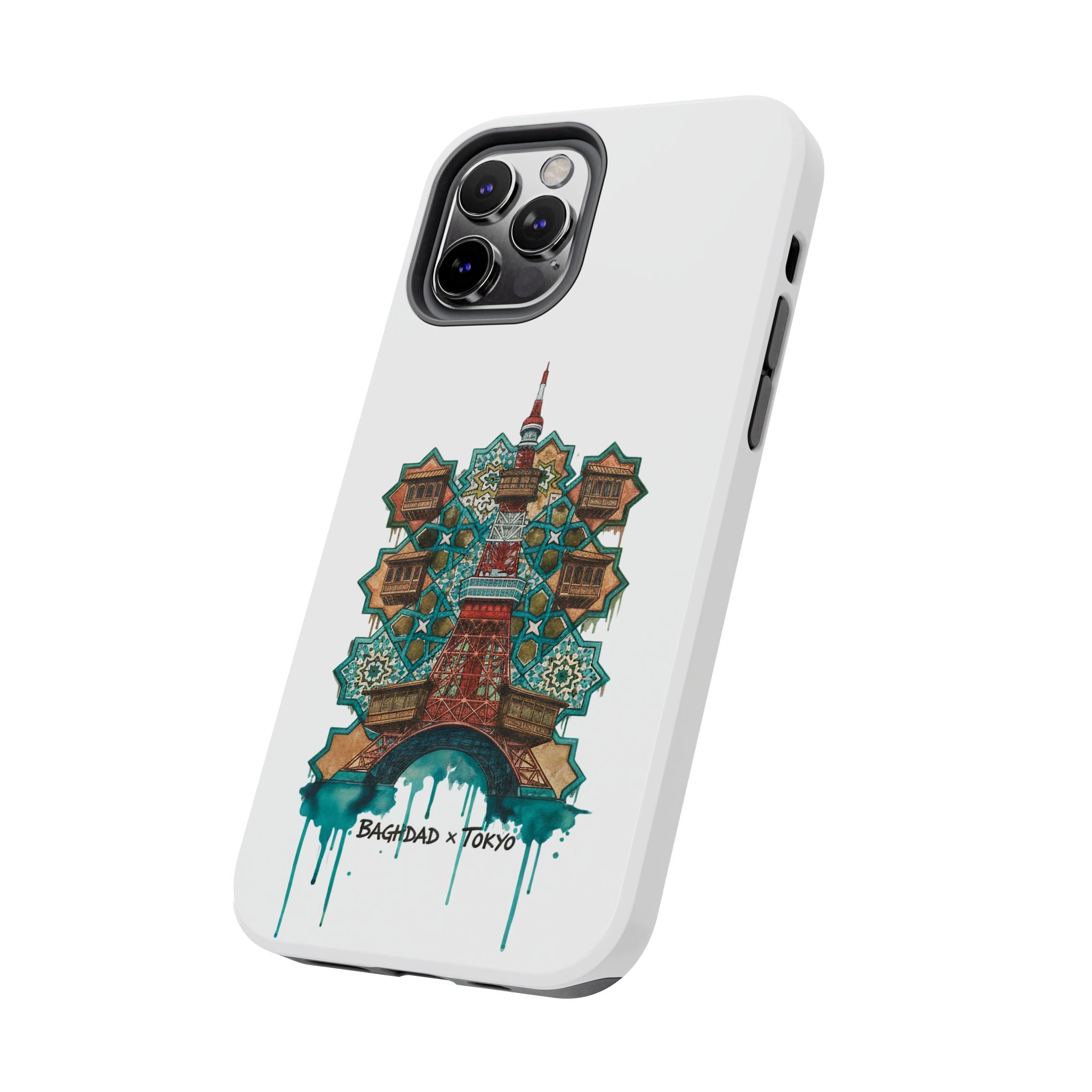 Tough Phone Case — Baghdad x Tokyo Fusion Artwork