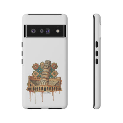 Leaning Tower Tough Phone Case — Vintage Pisa Travel Design