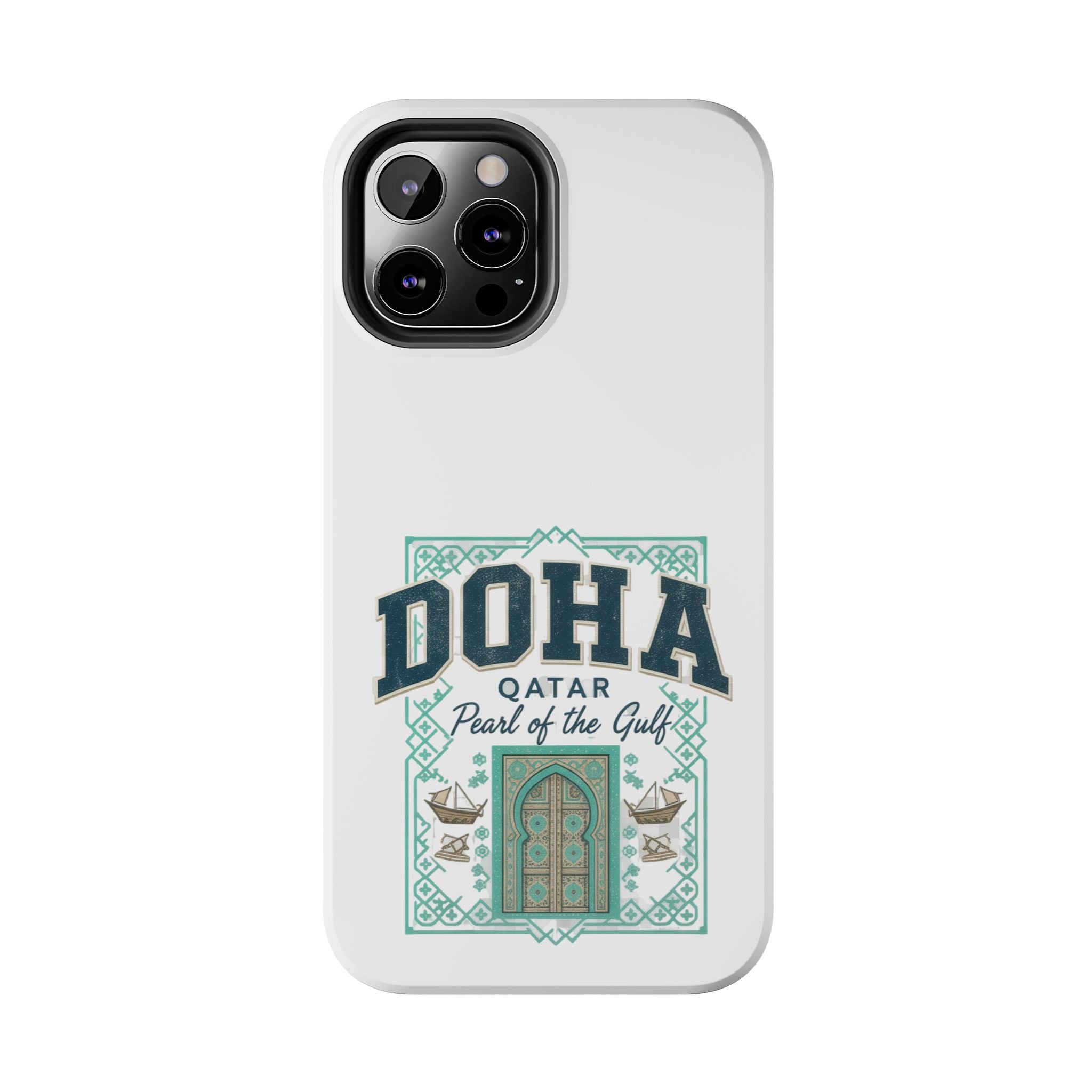 Doha Phone Case — Qatar 'Pearl of the Gulf' Protective Tough Case