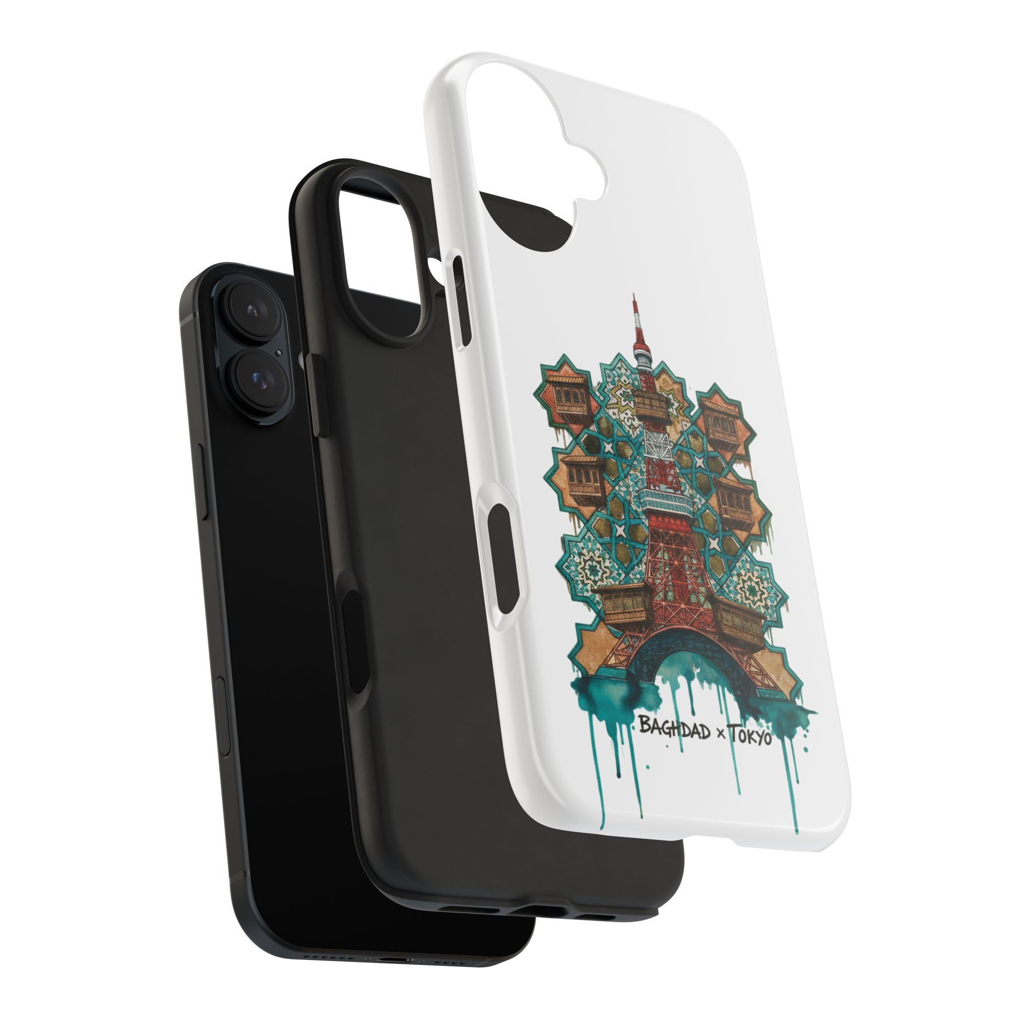 Tough Phone Case — Baghdad x Tokyo Fusion Artwork