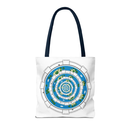 Spiral Island Tote Bag – Nautical Mandala All-Over Print Tote