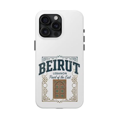 Beirut Lebanon Tough Phone Case — 'Pearl of the East' Vintage Door Design