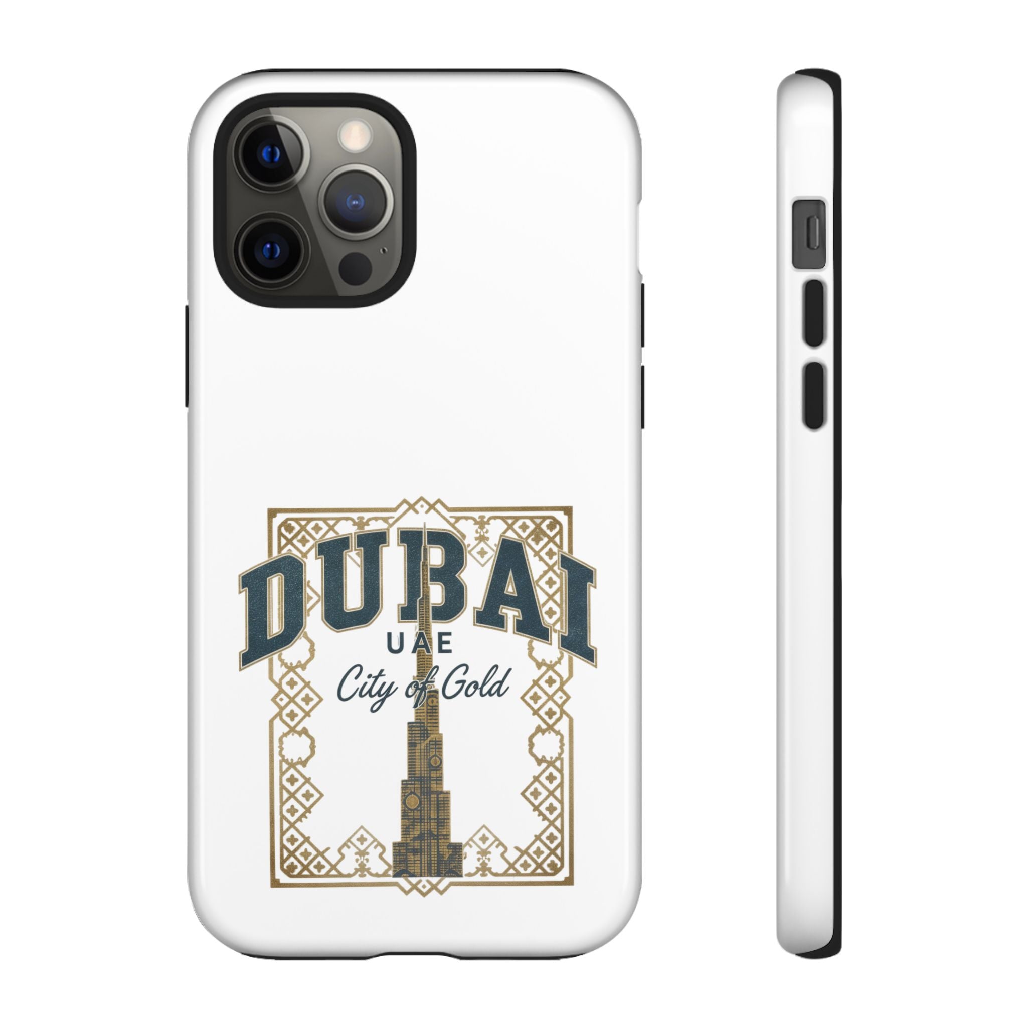 Dubai City of Gold Tough Phone Case — Protective Travel Phone Cover