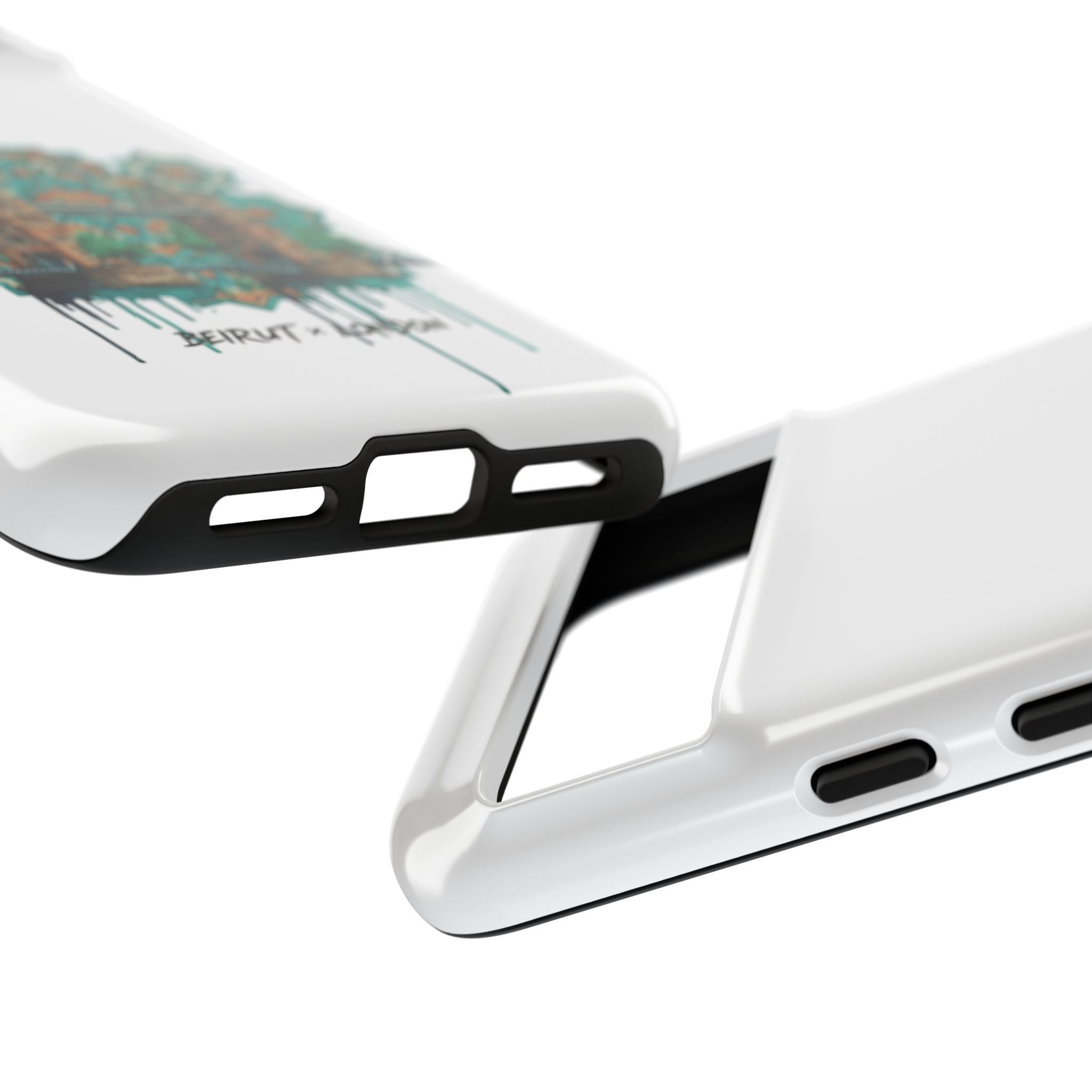 Beirut x London Ornate Phone Case — Turquoise Mosaic Gateway Design