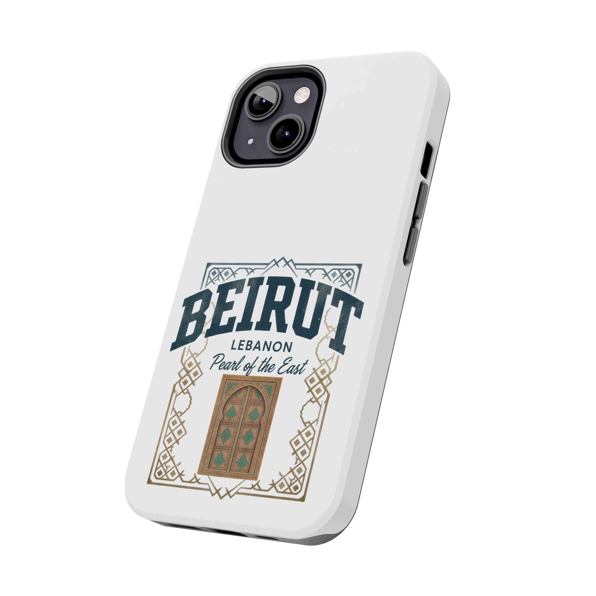 Beirut Lebanon Tough Phone Case — 'Pearl of the East' Vintage Door Design