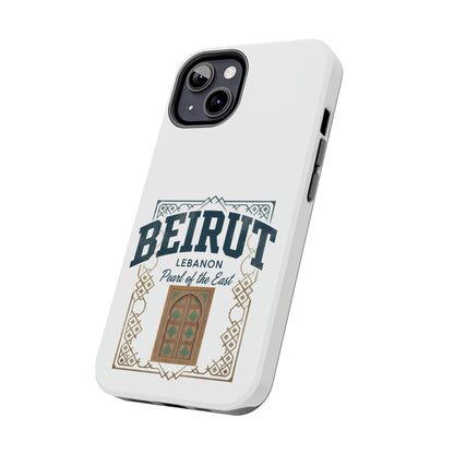 Beirut Lebanon Tough Phone Case — 'Pearl of the East' Vintage Door Design