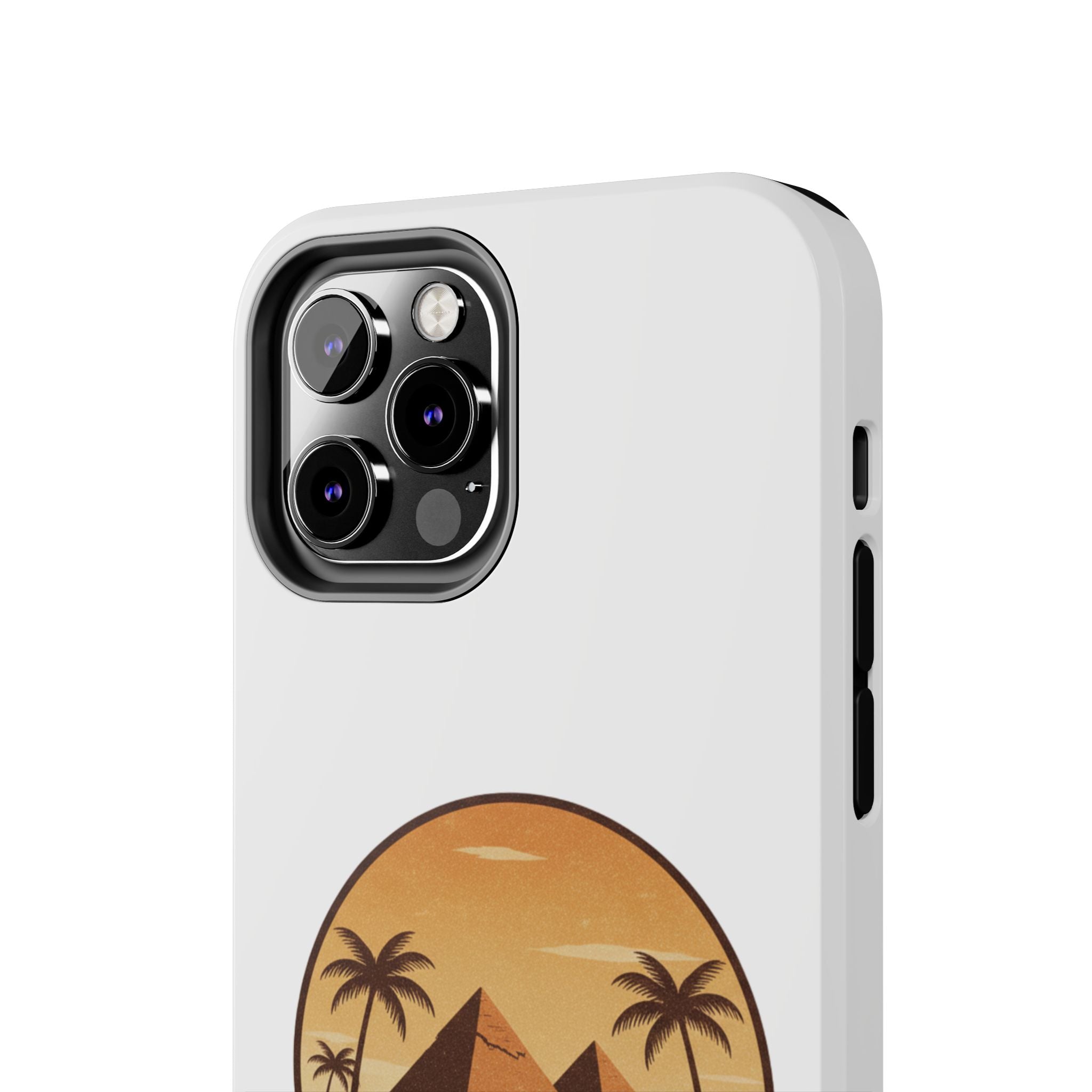 Cairo Pyramids Tough Phone Case — Vintage Egypt Travel iPhone/Android Protective Cover