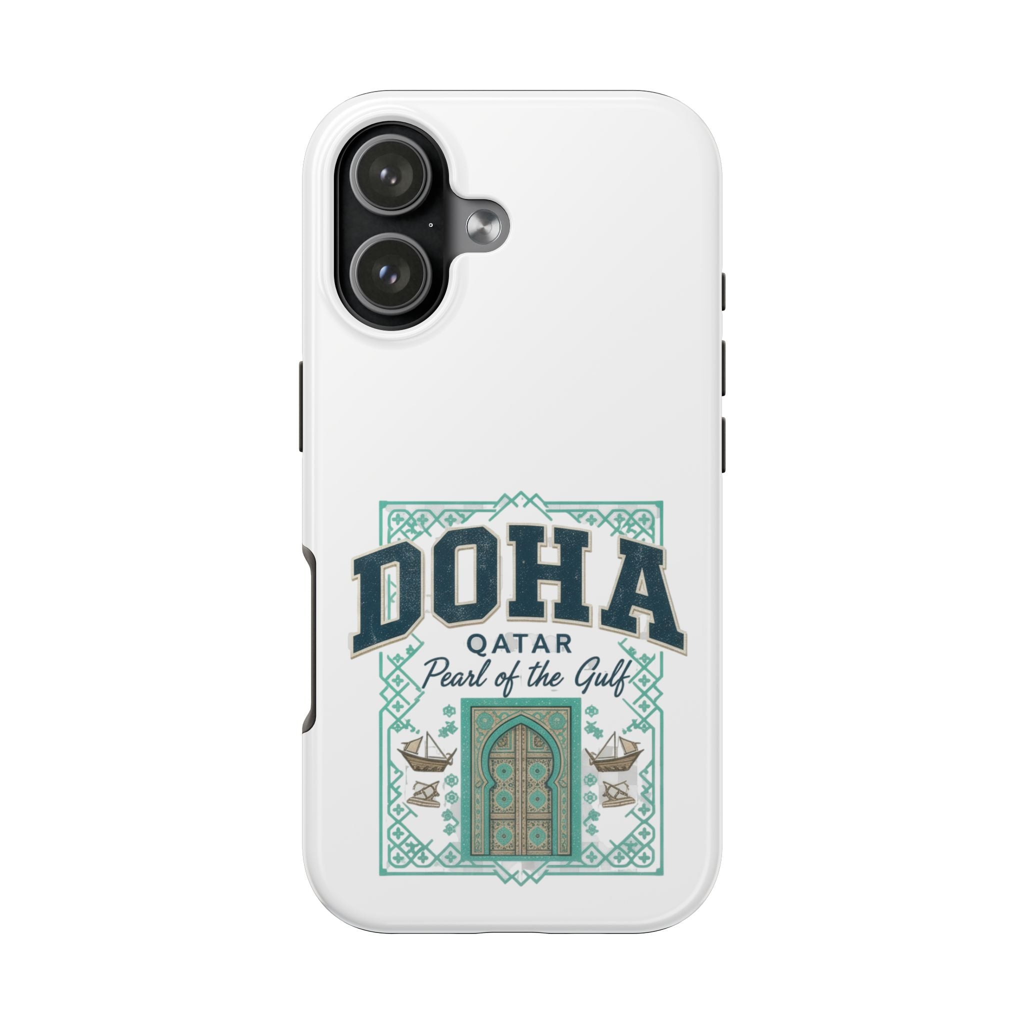 Doha Phone Case — Qatar 'Pearl of the Gulf' Protective Tough Case