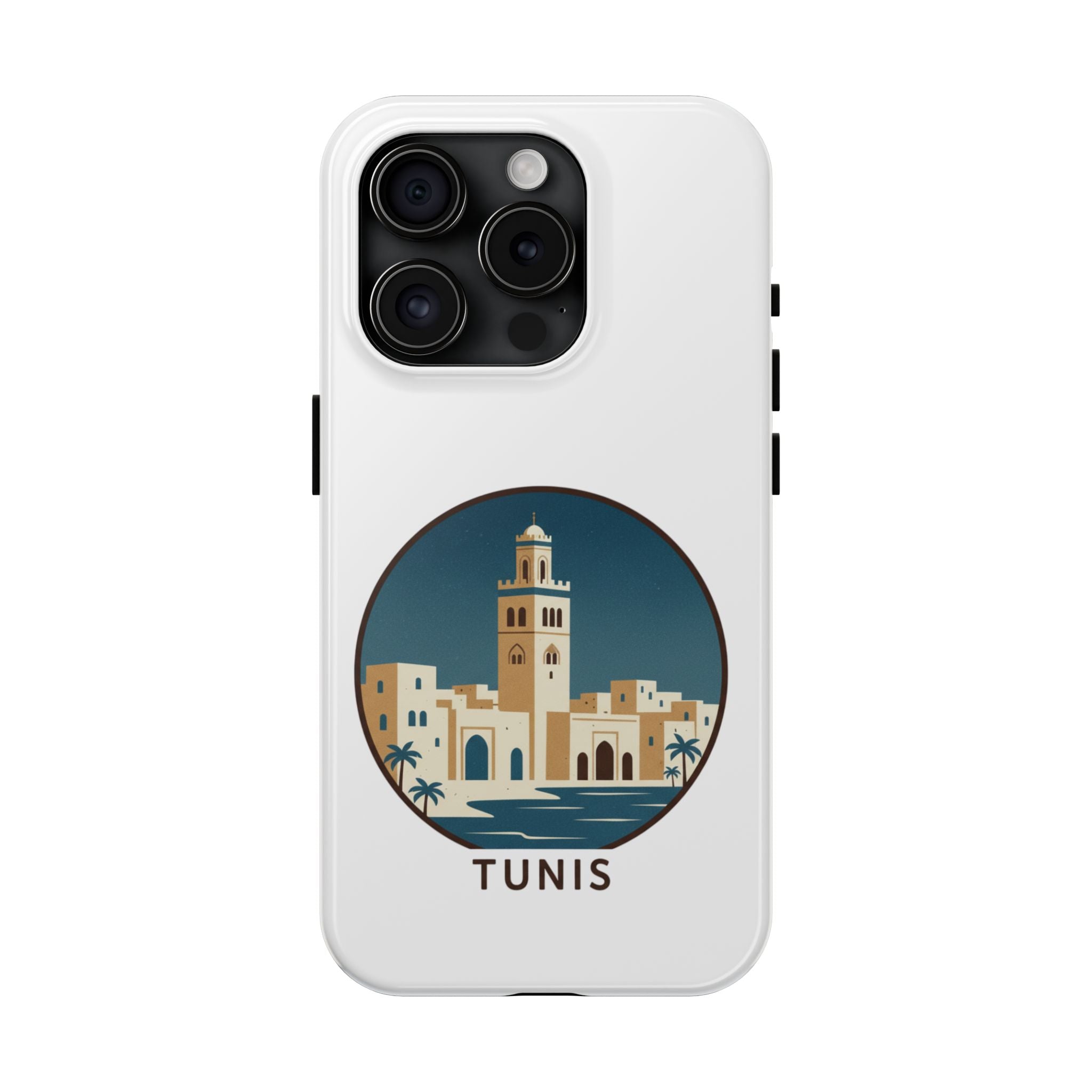 Tunis Cityscape Phone Case — Tough Protective iPhone Case