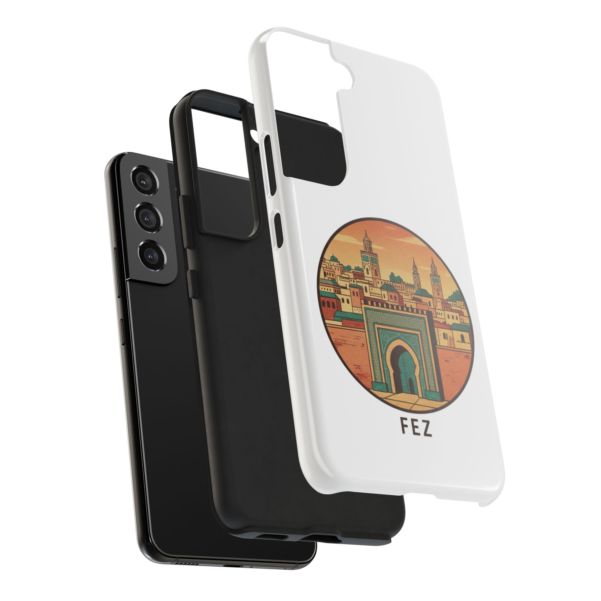 Fez City Tough Phone Case — Moroccan Archway Travel Phone Case