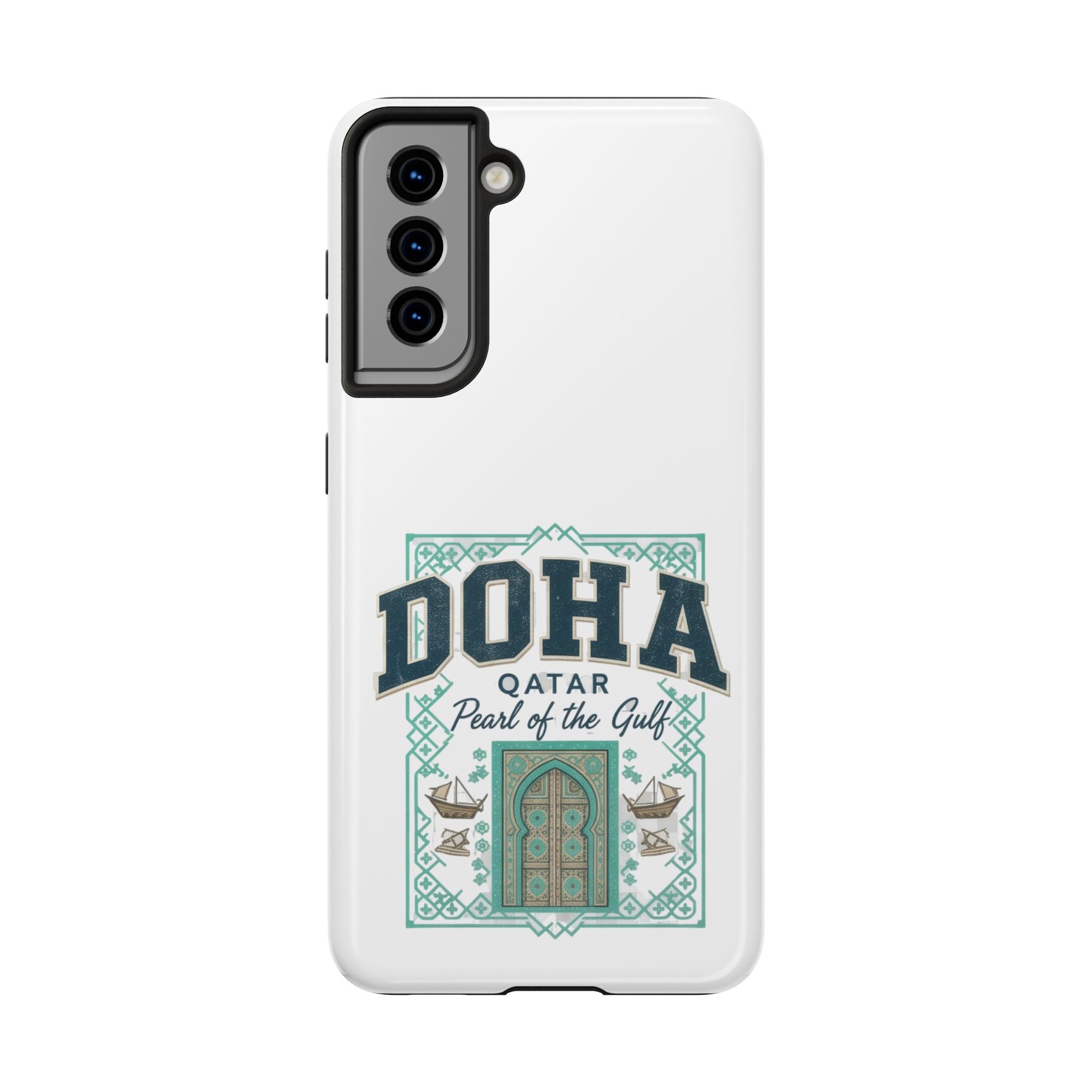 Doha Phone Case — Qatar 'Pearl of the Gulf' Protective Tough Case