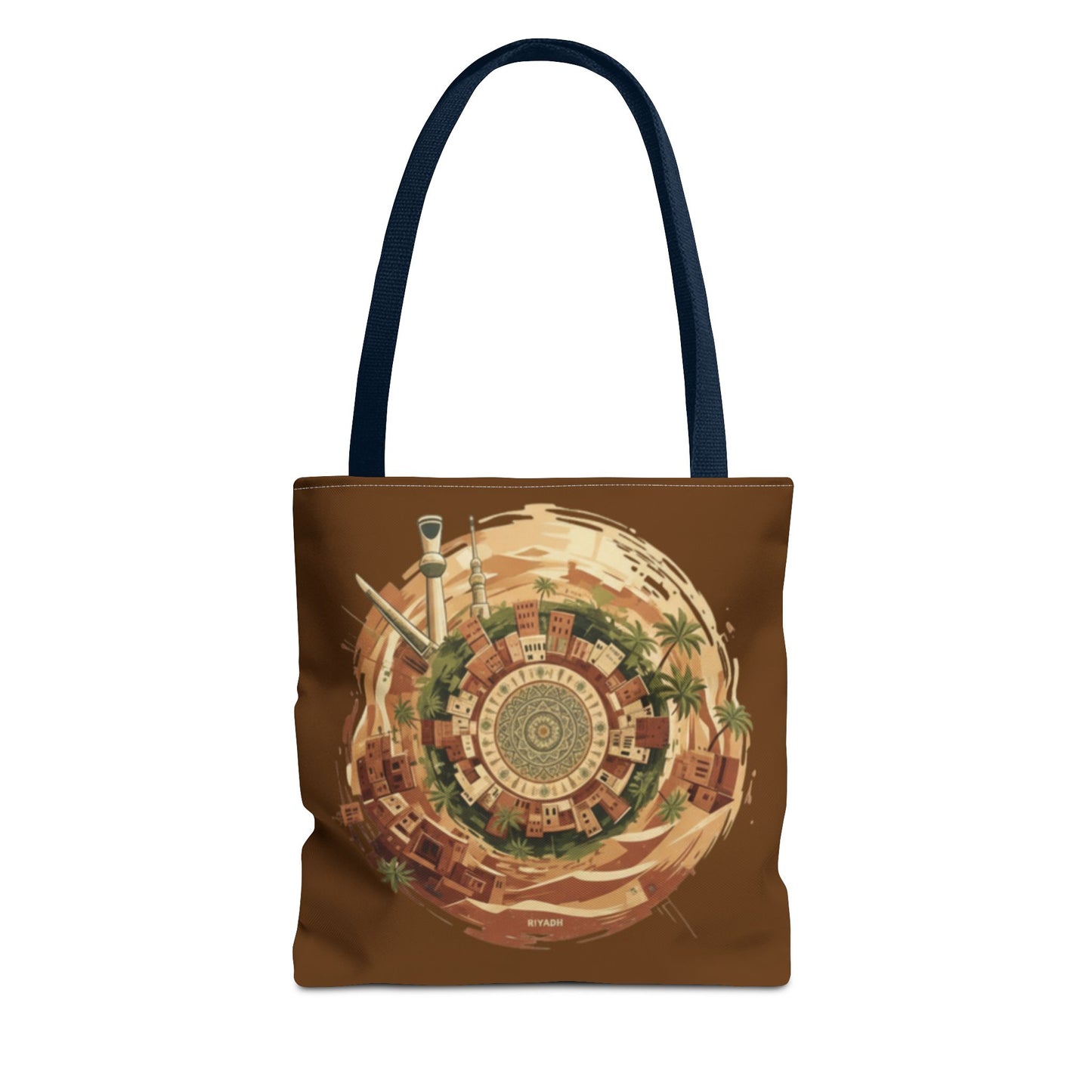 Desert Oasis Circular Art Tote