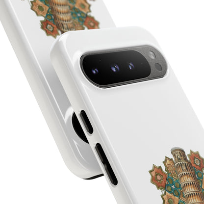 Leaning Tower Tough Phone Case — Vintage Pisa Travel Design