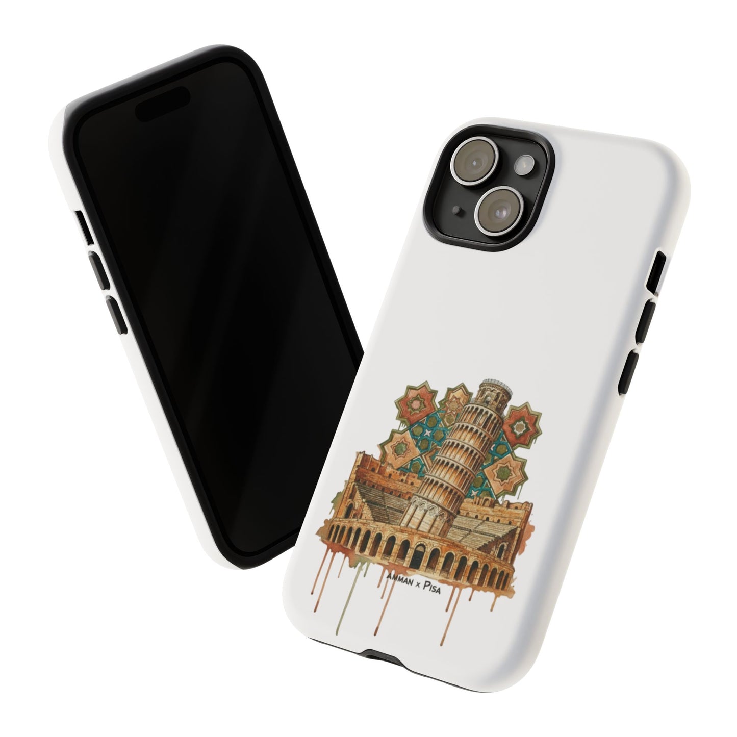 Leaning Tower Tough Phone Case — Vintage Pisa Travel Design