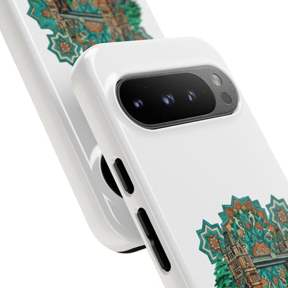 Beirut x London Ornate Phone Case — Turquoise Mosaic Gateway Design