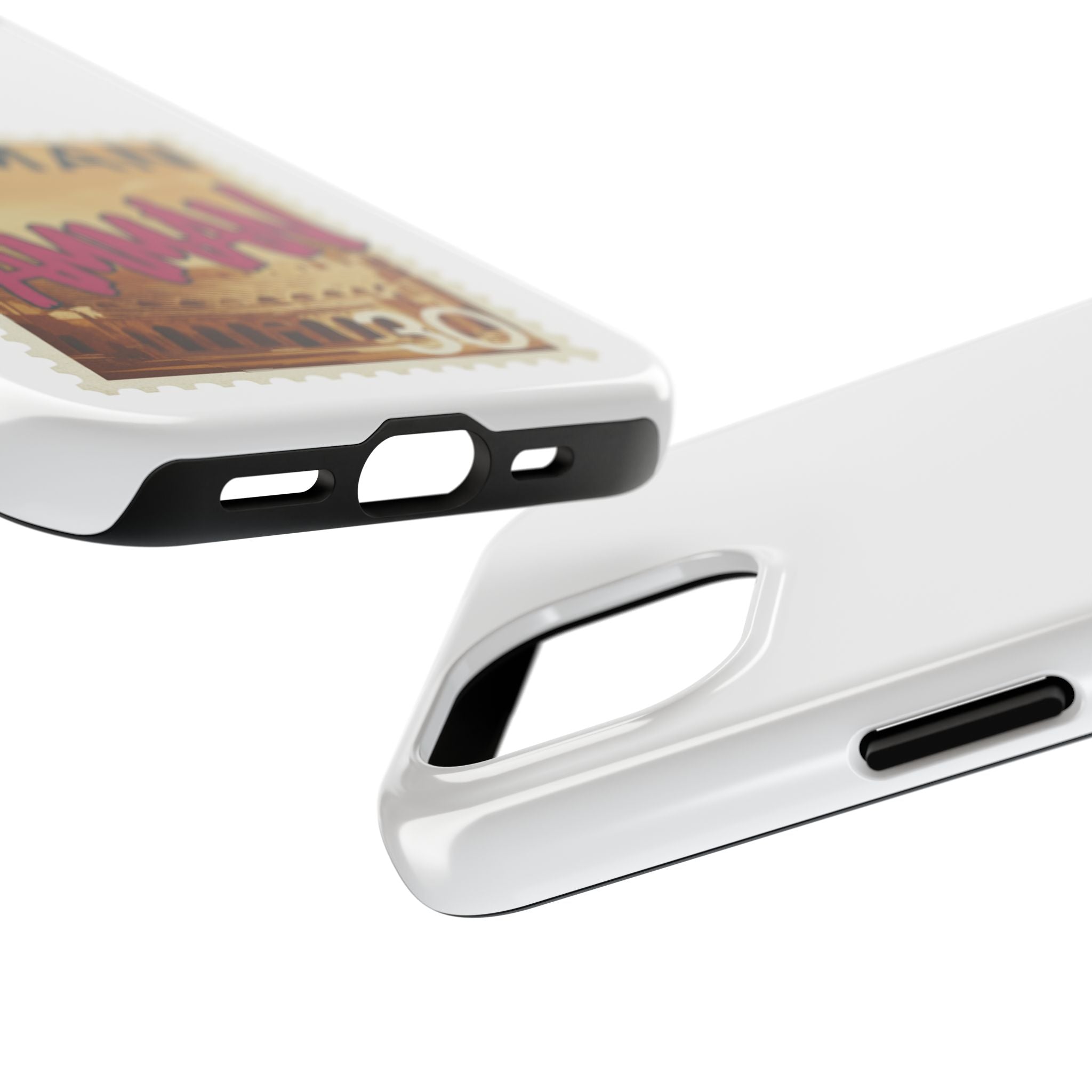 Amman Stamp Tough Phone Case — Jordan Travel Vintage Postage Design