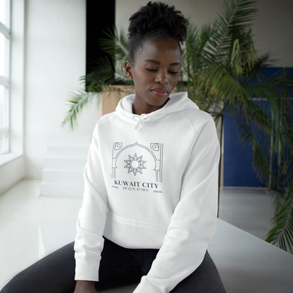 Kuwait City Architectural Hoodie — Minimalist Middle East Travel Sweatshirt