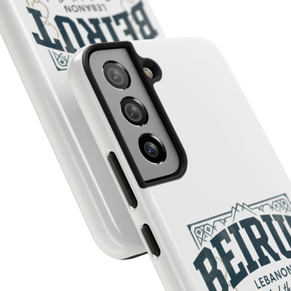 Beirut Lebanon Tough Phone Case — 'Pearl of the East' Vintage Door Design