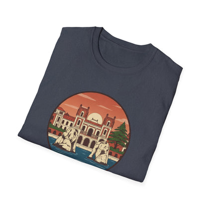 Beirut Vintage Landmark T-Shirt — Retro Cityscape Tee
