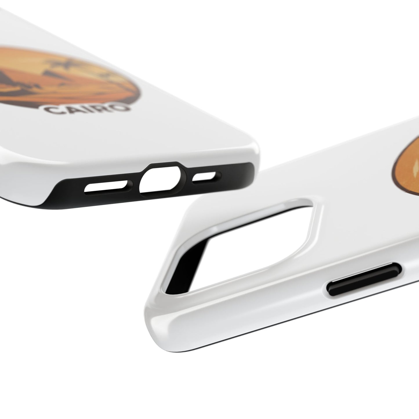 Cairo Pyramids Tough Phone Case — Vintage Egypt Travel iPhone/Android Protective Cover