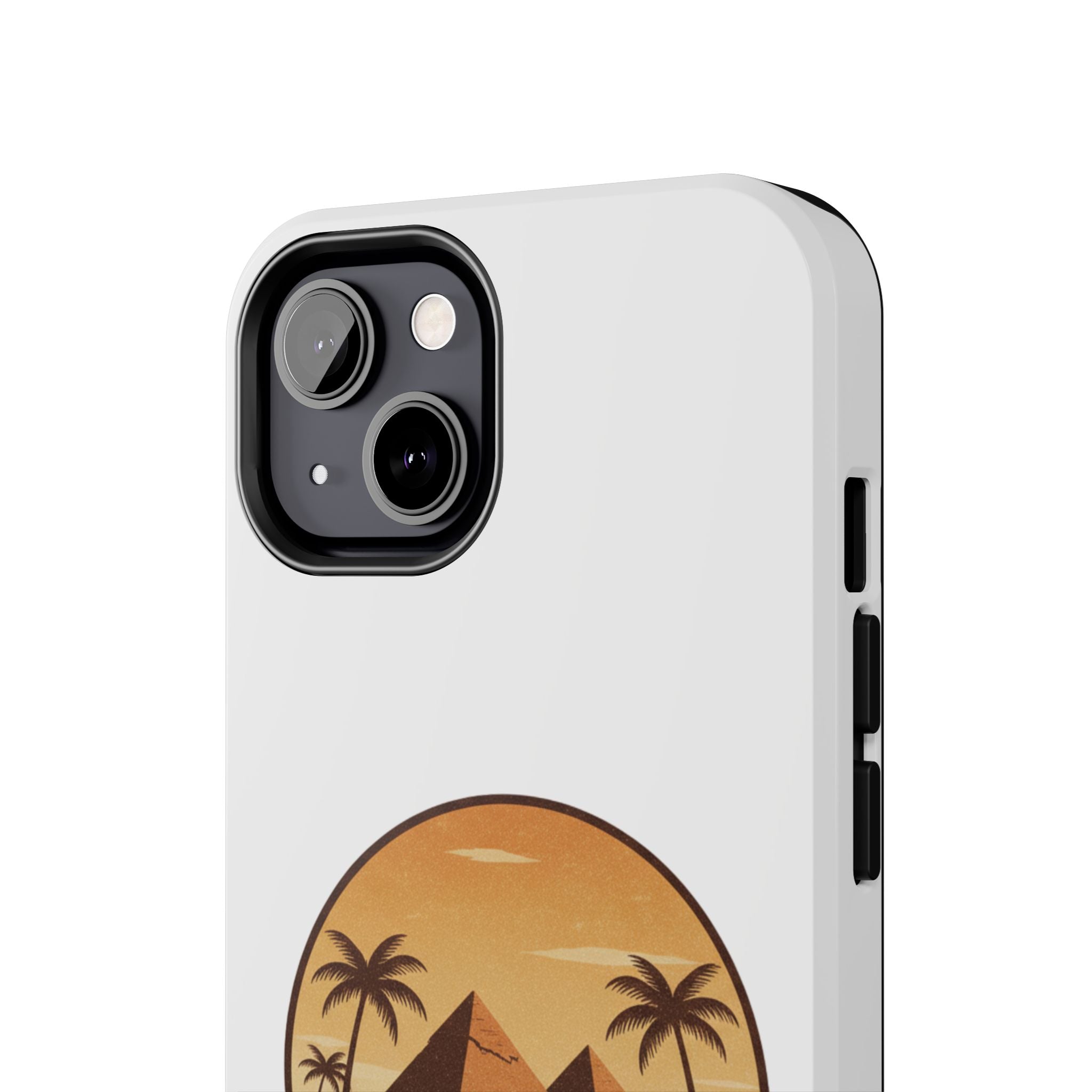Cairo Pyramids Tough Phone Case — Vintage Egypt Travel iPhone/Android Protective Cover