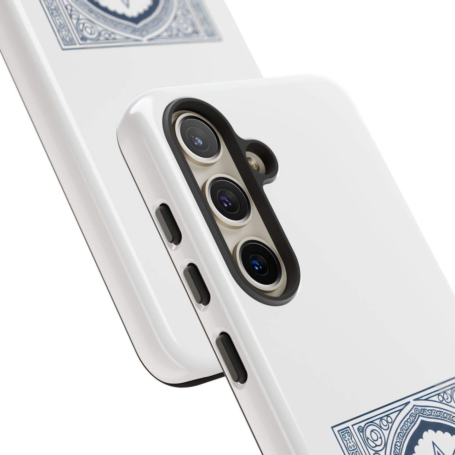 Jeddah Coordinates Phone Case — Blue Islamic Arch Travel Souvenir