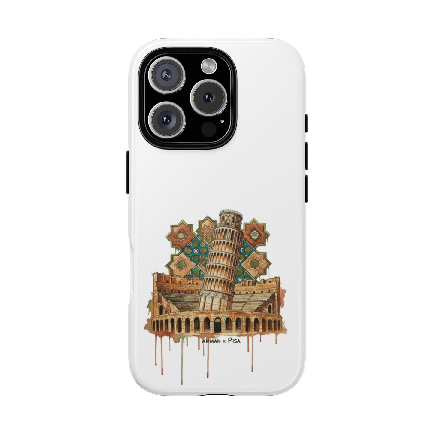 Leaning Tower Tough Phone Case — Vintage Pisa Travel Design