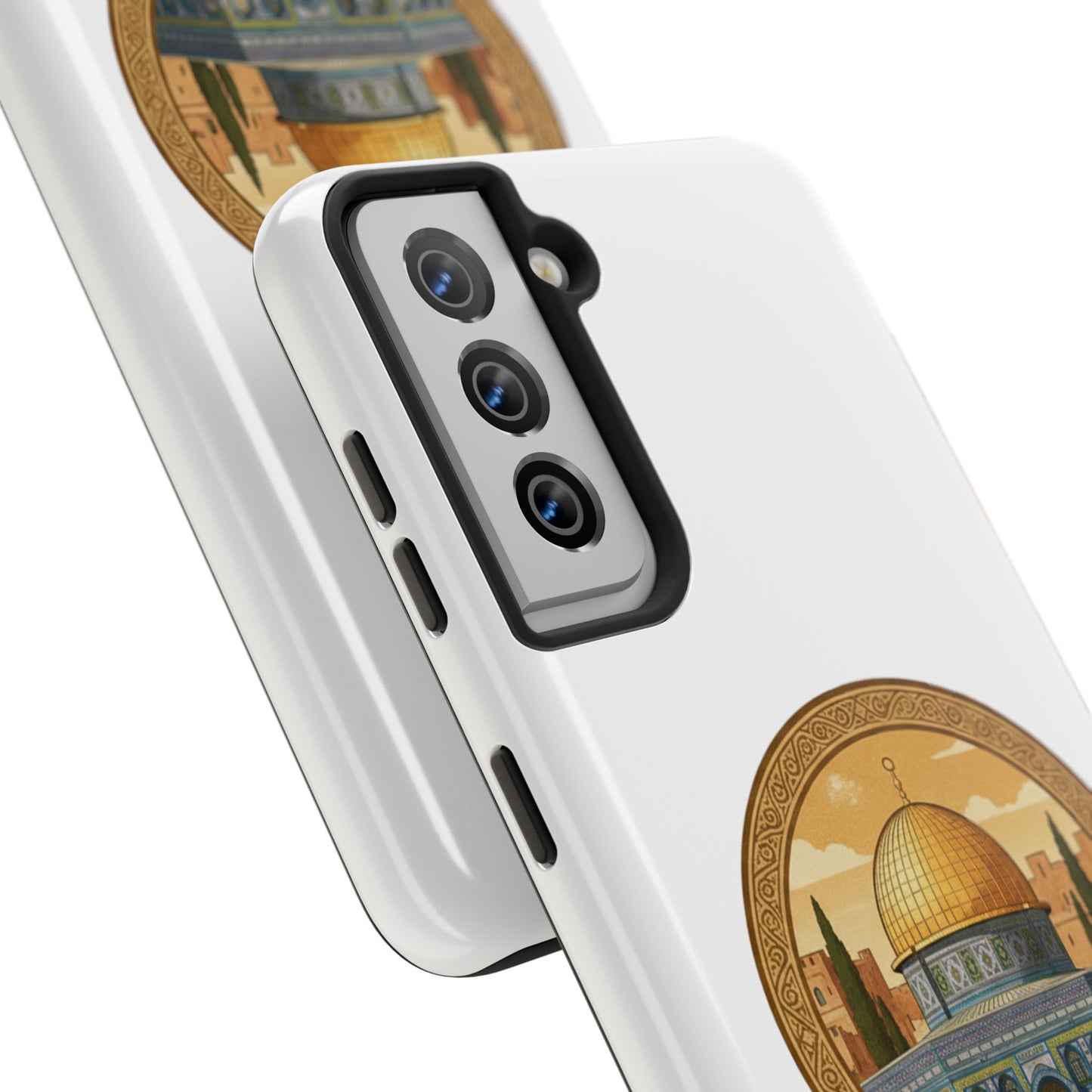 Jerusalem Dome Tough Phone Case — Golden Dome of the Rock Illustration