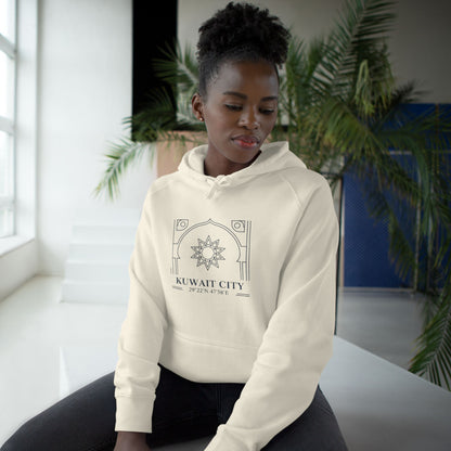 Kuwait City Architectural Hoodie — Minimalist Middle East Travel Sweatshirt