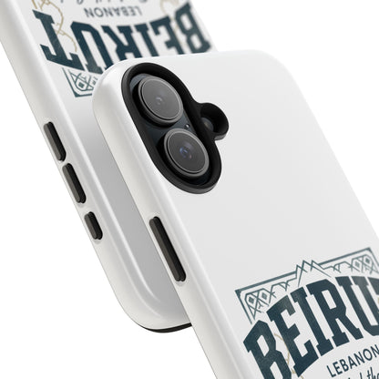 Beirut Lebanon Tough Phone Case — 'Pearl of the East' Vintage Door Design