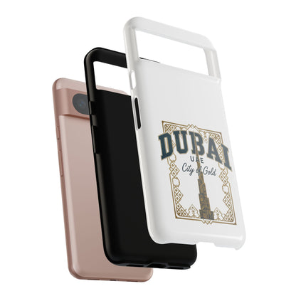 Dubai City of Gold Tough Phone Case — Protective Travel Phone Cover
