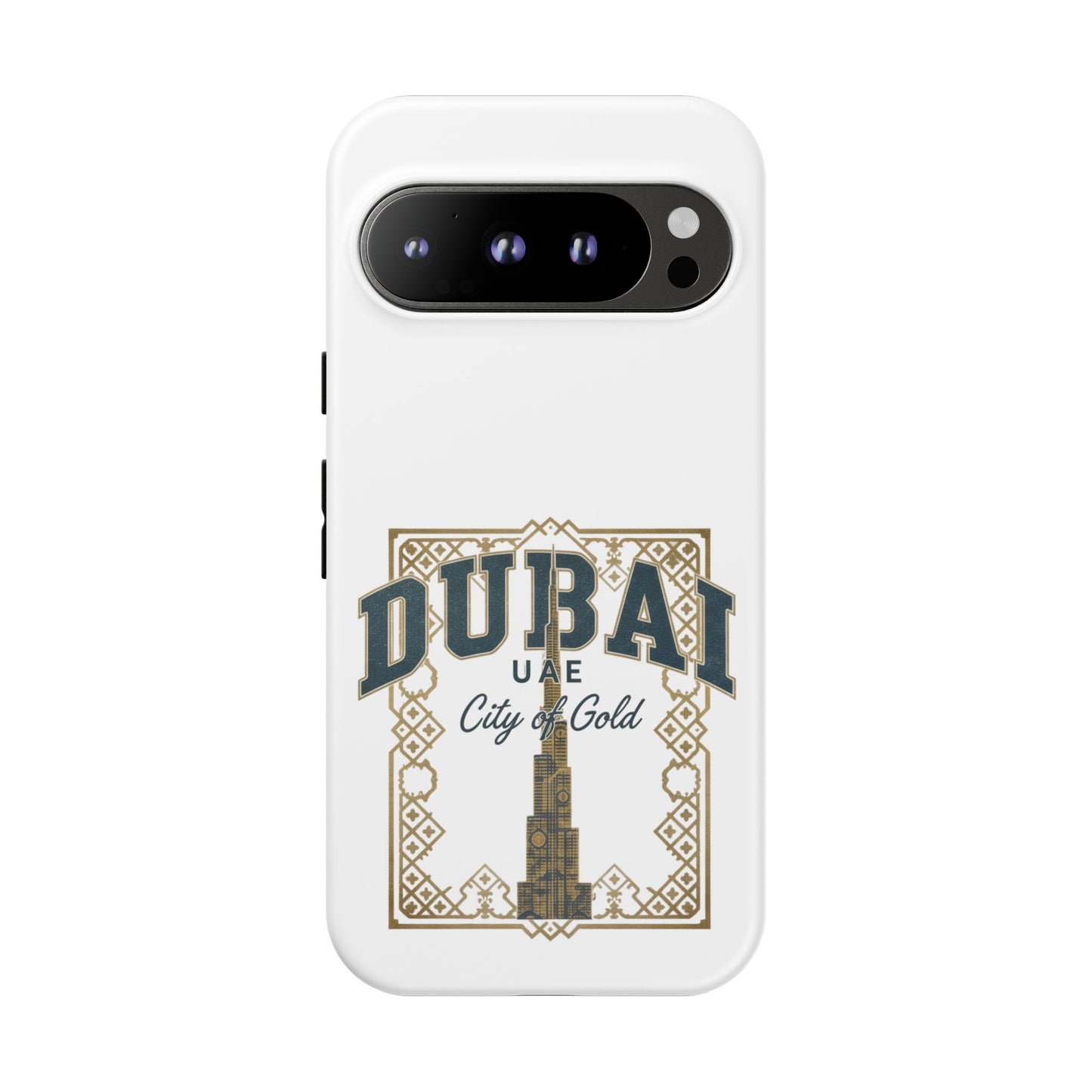 Dubai City of Gold Tough Phone Case — Protective Travel Phone Cover