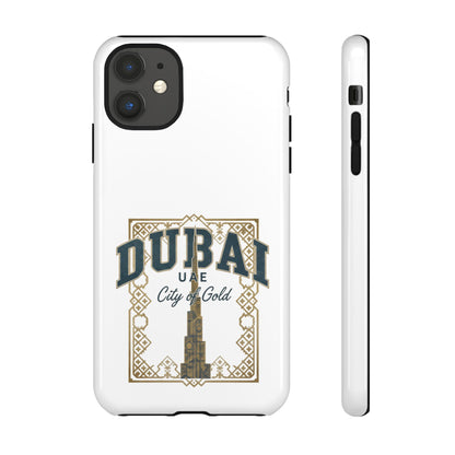 Dubai City of Gold Tough Phone Case — Protective Travel Phone Cover