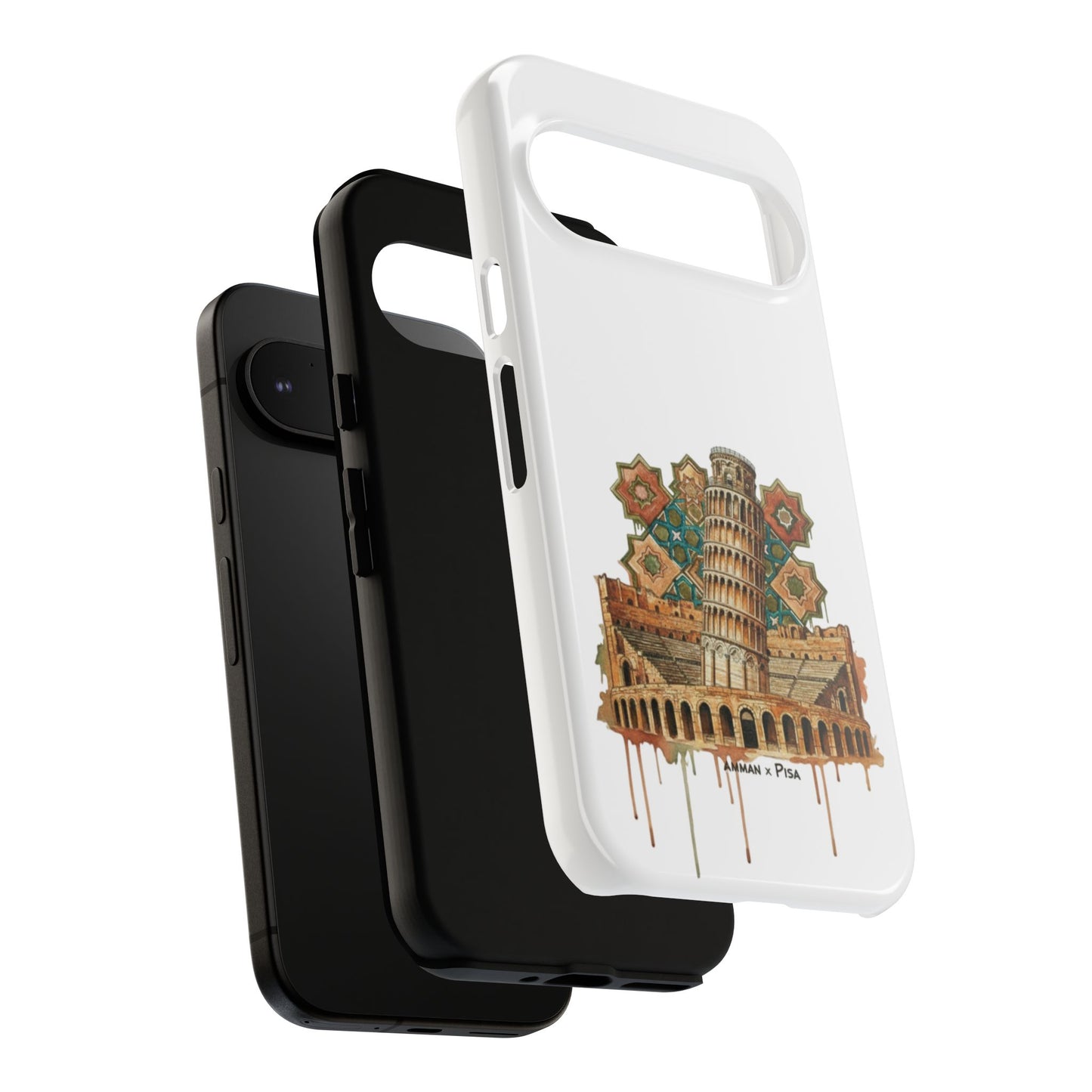 Leaning Tower Tough Phone Case — Vintage Pisa Travel Design