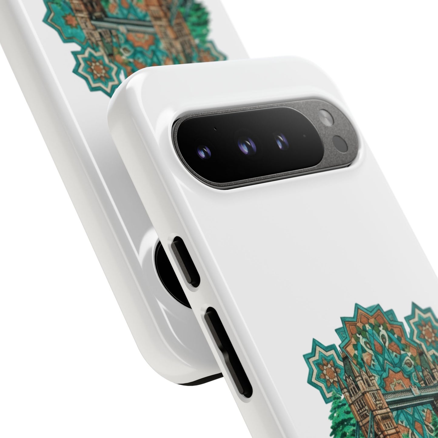 Beirut x London Ornate Phone Case — Turquoise Mosaic Gateway Design