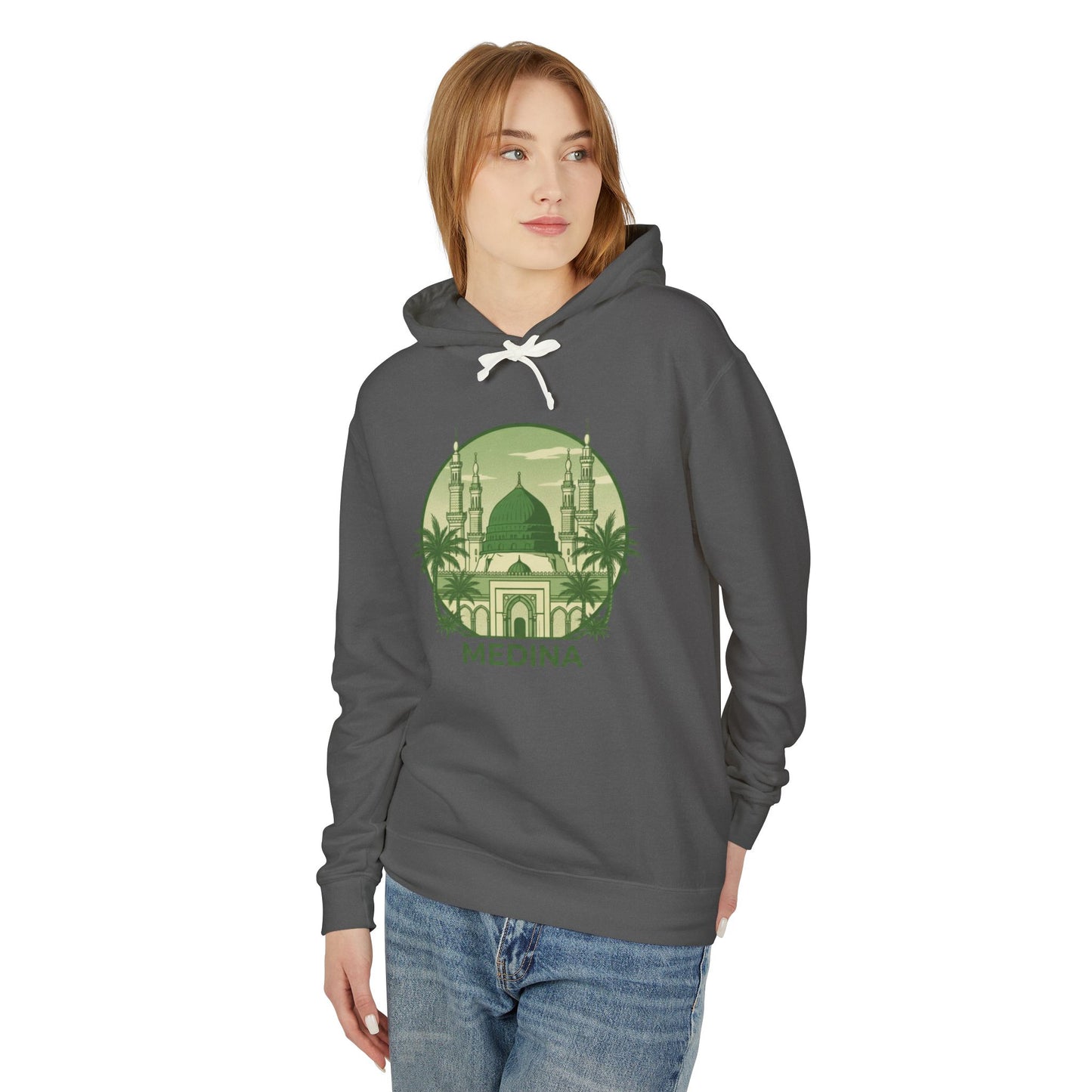 Medina Mosque Hoodie — Islamic Travel Sweatshirt