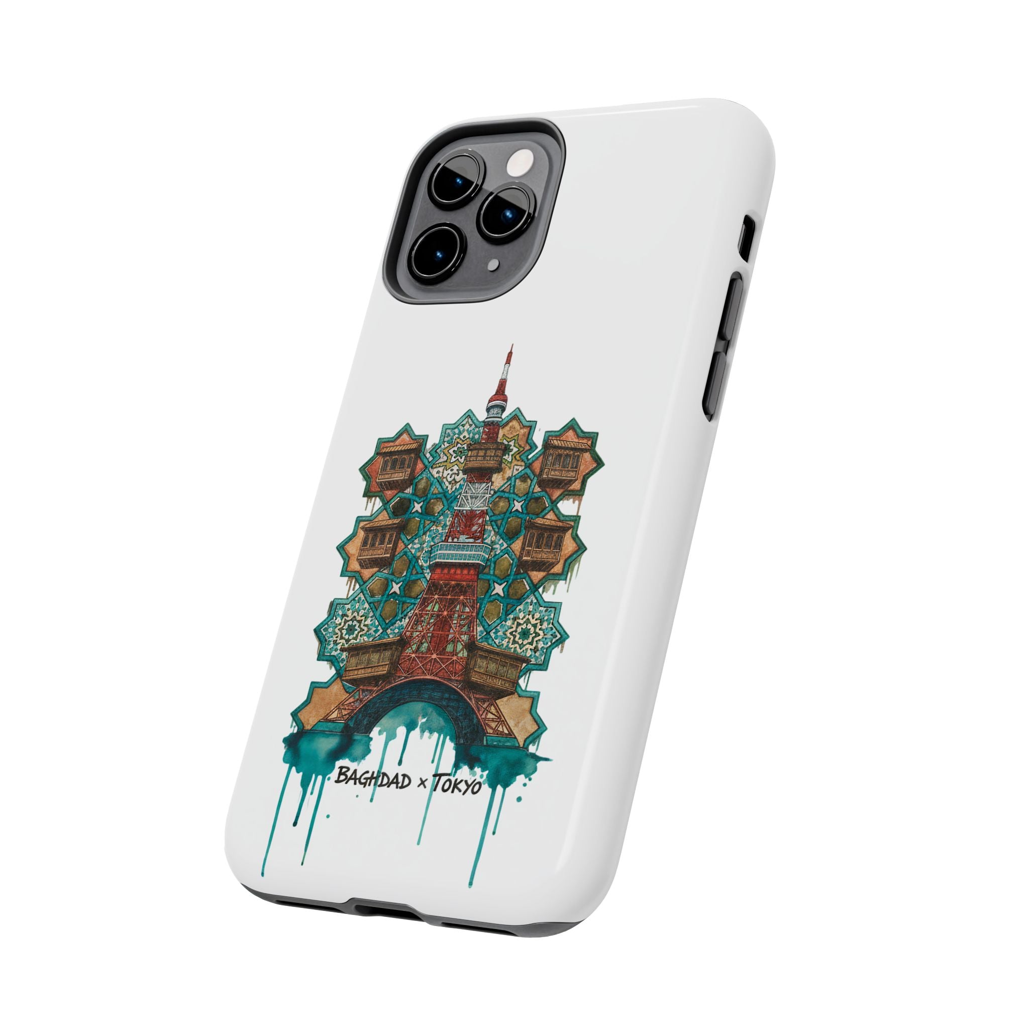 Tough Phone Case — Baghdad x Tokyo Fusion Artwork