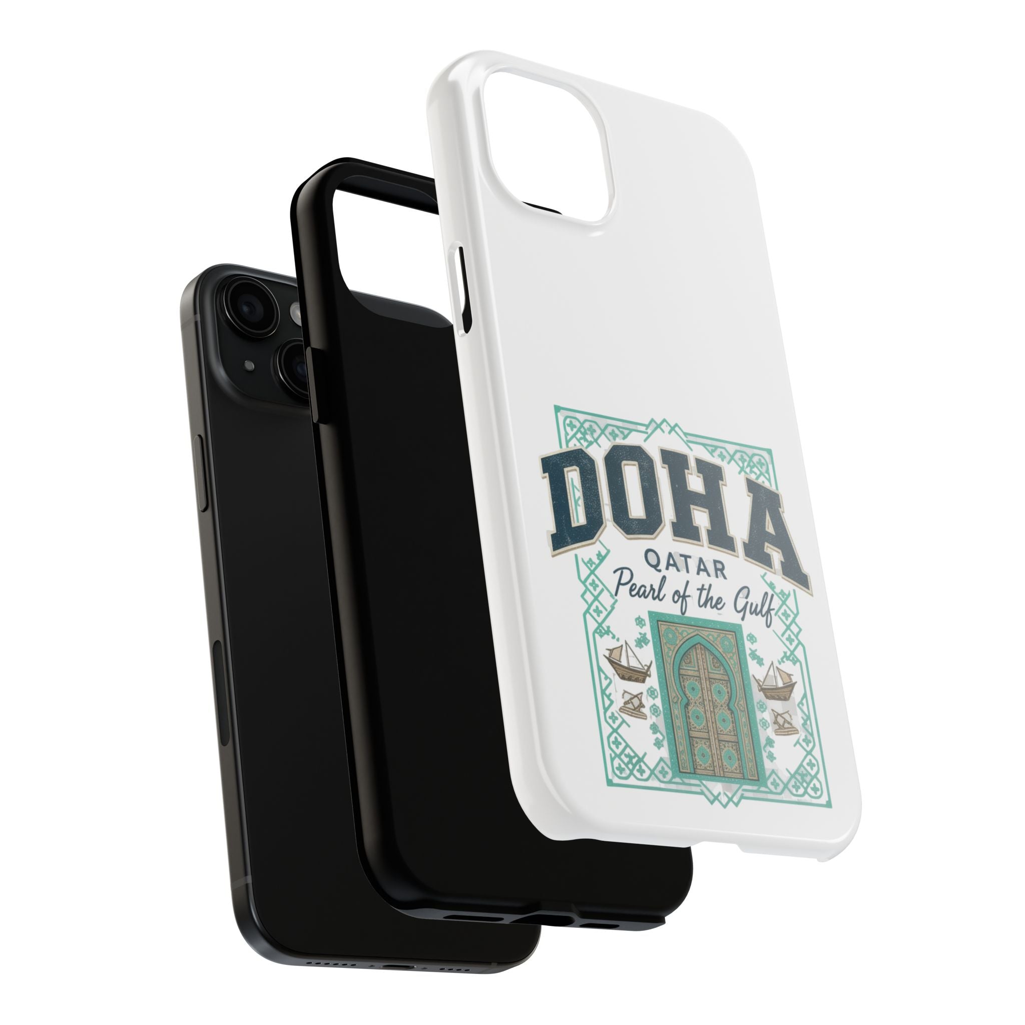 Doha Phone Case — Qatar 'Pearl of the Gulf' Protective Tough Case