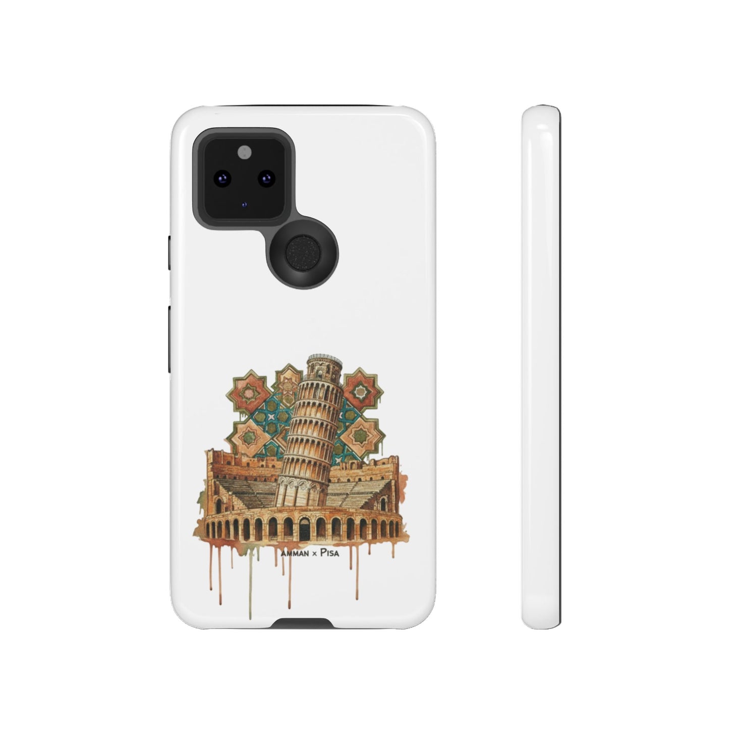 Leaning Tower Tough Phone Case — Vintage Pisa Travel Design