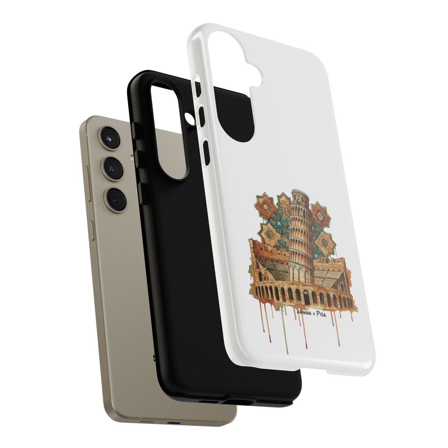 Leaning Tower Tough Phone Case — Vintage Pisa Travel Design